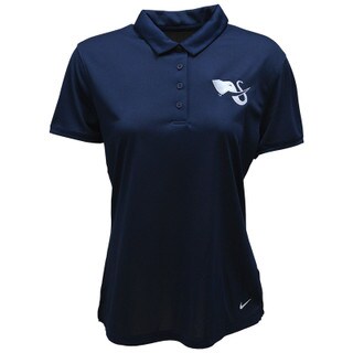 Nike Womens 21st century Tuffy Polo - Navy